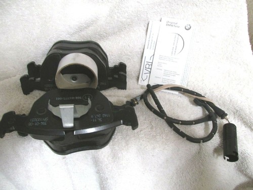  NUEVO BMW Juego de pastillas de freno delanteras y sensor P/34116761252, 34351165579 E38 E39 E53 OEM - Imagen 1 de 5