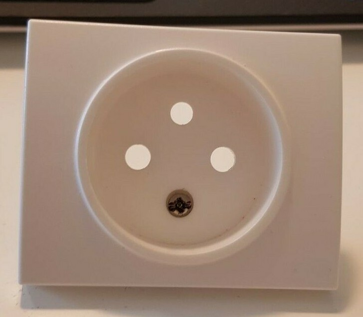 Doigt Enjoliveur Prise Téléphone Legrand Sagane Opalis - Blanc - Neuf - Réf. 856 63