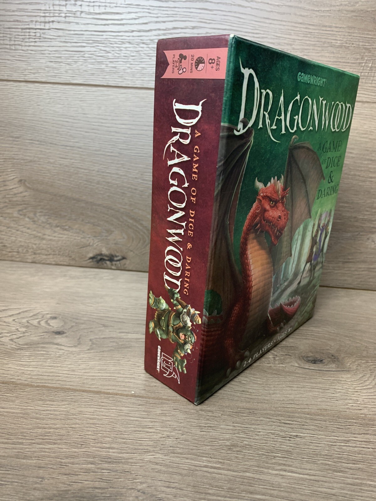 dragonwood a game of dice & daring board game