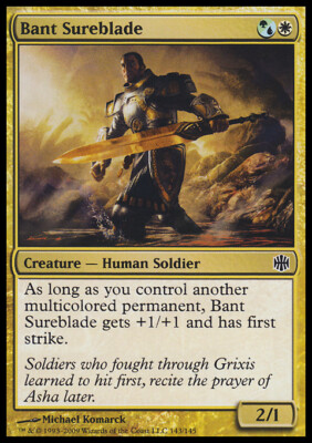MTG Magic the Gathering Bant Sureblade (143/149) Alara Reborn LP | eBay