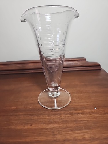 Double Spout Glass Beakers Apothecary Graduated Set 20 - 220ml