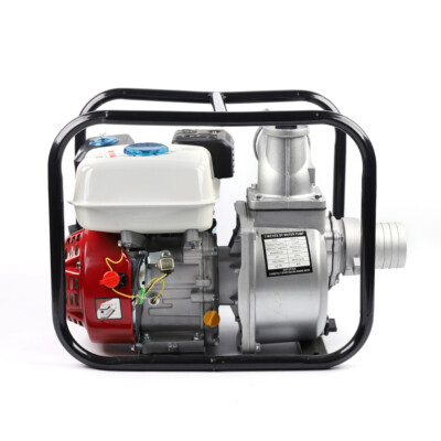 7.5HP 4 Stroke Gasoline Water Pump 3'' Portable Gas-Powered Semi-Trash Water Pump