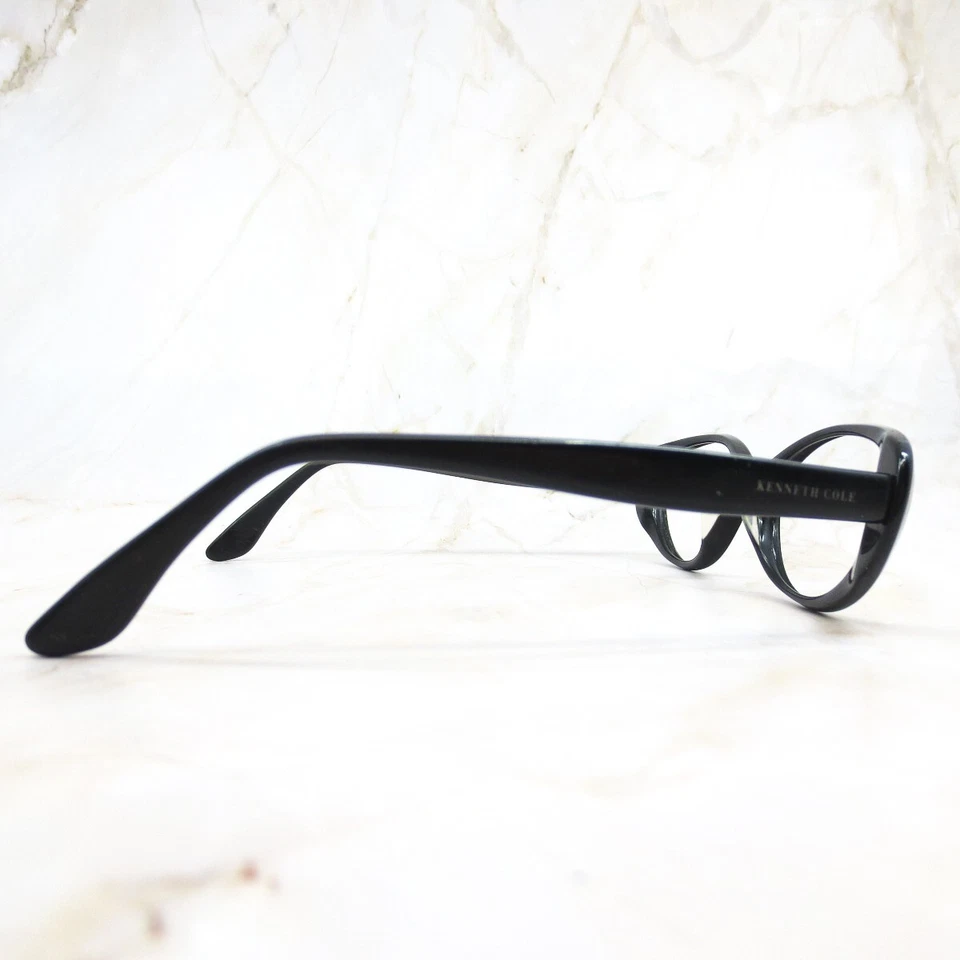 Marco de gafas Kenneth Cole Barbra Streyesa 300 negro borde completo 52-16-135 Foto 3 de 4