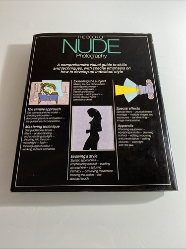 The Book Of Nude Photography Michael Boys Hardback Book 1983 - Picture 2 of 2