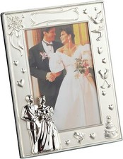 4 X 6 SILVER WEDDING FRAME - Picture Frame, Love, Home Decor Wedding Gift Photo