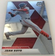 2021 Panini Mosaic Base #113 Juan Soto - Washington Nationals A-16