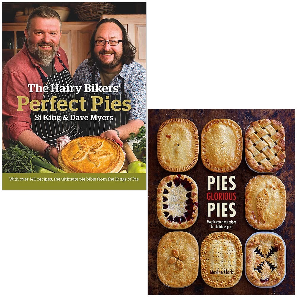 Hairy Bikers' Perfect Pies, Pies Glorious Pies 2 Books Collection Set