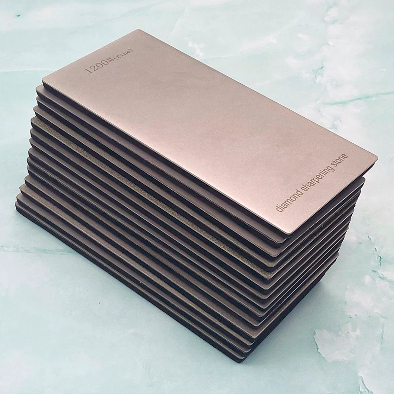 DIAMANT SCHÄRFEN Stein Messer Platte Präzisionswerkzeug MEHRERE Körnung Ultradünner Stab