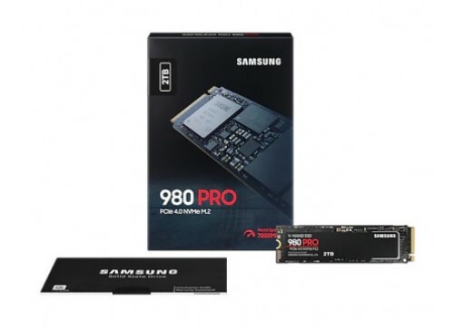 Samsung 2.0TB 980 Pro SSD NVMe PCIe4.0x4 M.2 2280 Solid State