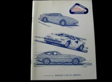 Vtg Car Auto 1989 MASERATI FERRARI LAMBORGHINI Annual Meet program book