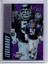 2018 Optic Contenders Purple Refractor DICK BUTKUS /99 Legendary Chicago Bears