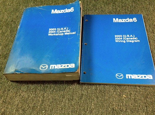 Diagram 2002 Mazda 626 Service Shop Repair Set Oem
