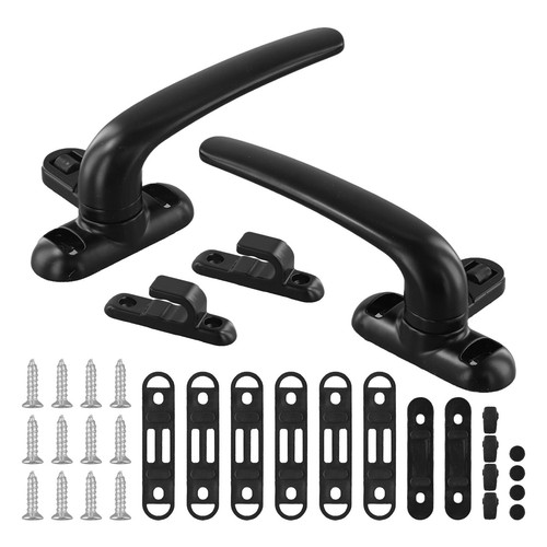 Enhanced Safety Aluminum Window Handles for For sliding Windows (Black) - Picture 8 of 12
