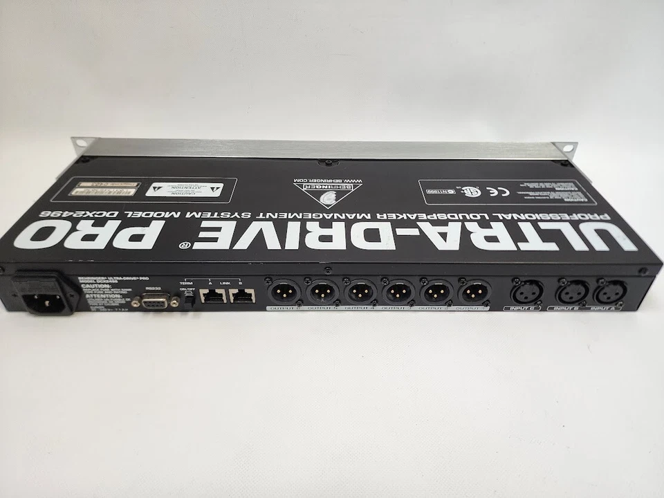 Behringer DCX2496 Ultra-Drive Loudspeaker Management System - Image 4 of 4
