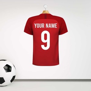 personalised england football shirt