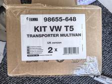 Fiamma F45 Awning Bracket Set Kit T5 VW Transporter Campervan &ndash; Black or Silver