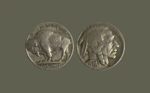 1935 P Buffalo Nickel