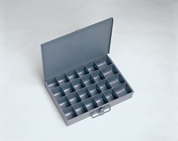 MI 202-95-IND - Durham 13'' X 2'' X 9'' Storage Box. 24 Compartment.