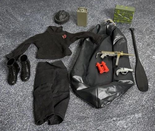 Vintage 1970 GI Joe Adventure Team- Secret Mission to Spy Island Accessories Set