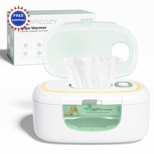 Warmer Wipe Dispenser 60-80pcs 10 Min Heating 4 Temps WW02 Medium Baby Momcozy