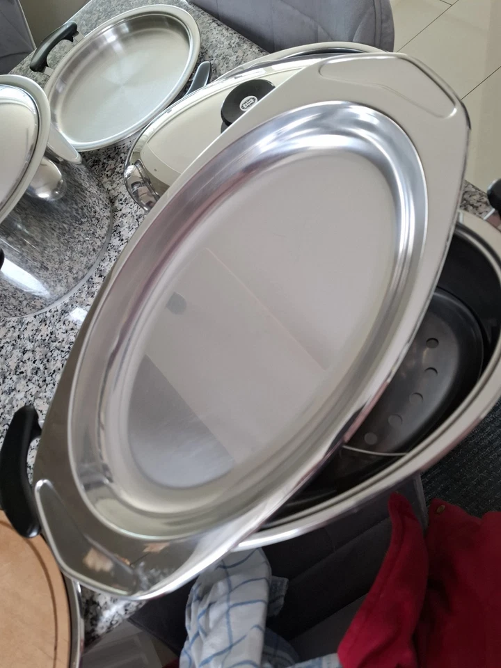 AMC gebrauchte topf Set, Keine Induzion - Bild 2 von 4