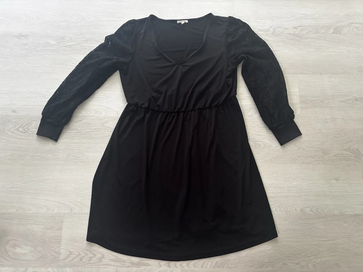 maurices long sleeve dresses 24/7 Front Twist Mini Dress