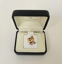 Vintage Uhaul Lapel Pin Corporate Employee Service Award Brooch Logo 10K Gold