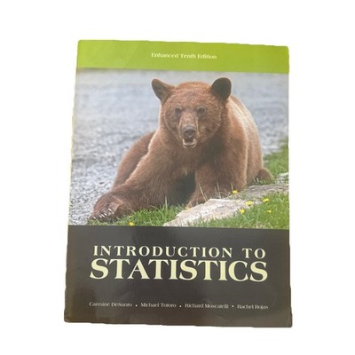 Introduction to Statistics (10th - Paperback, by Carmine DeSanto - Very Good
