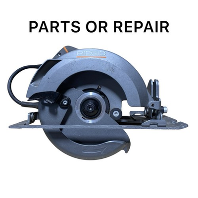 #ad RIDGID R3205 15 Amp 7 1 4quot; Corded Circular Saw PARTS OR REPAIR ONLY $38.00