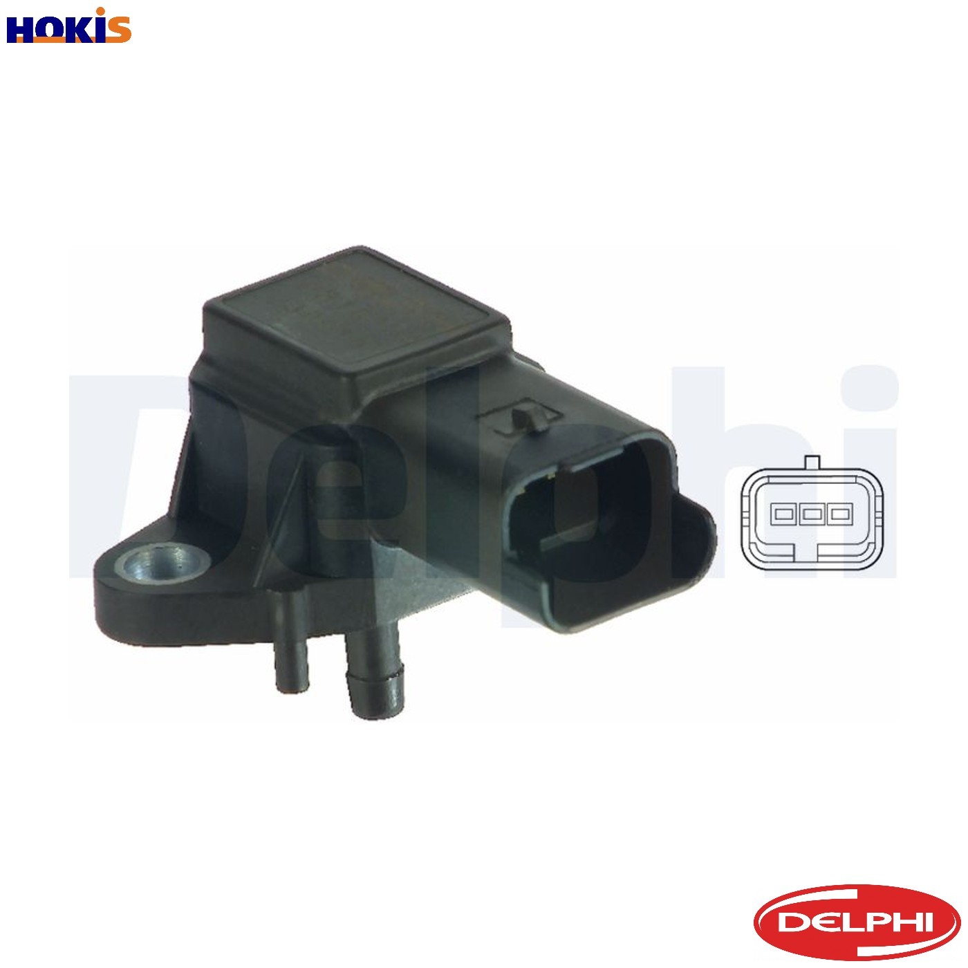 4x ✅Fits DELPHI PS10134 Sensor, boost pressure PS10134 Intake manifo ⭐UK Seller⭐ - Image 8