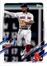 2021 Topps Opening Day #158 Xander Bogaerts Red Sox NM-MT ID:34777 ID:34777