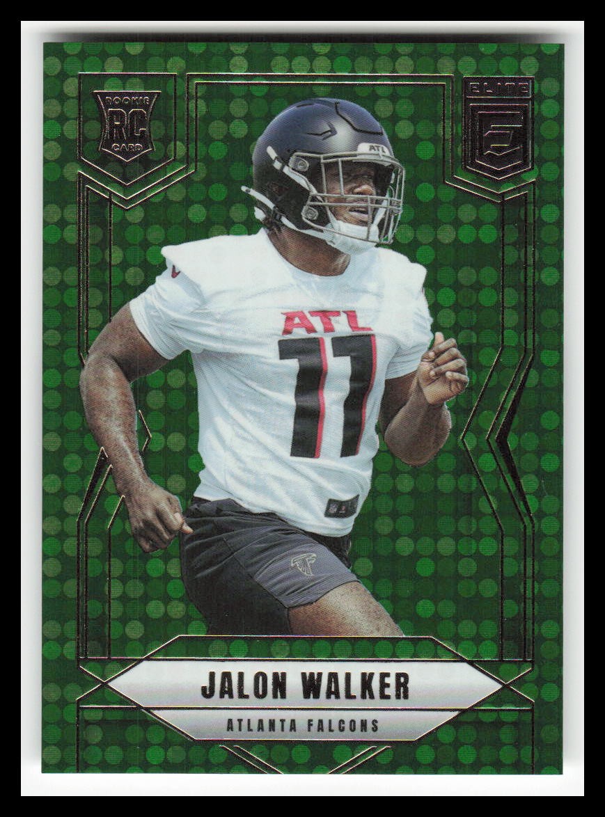 2025 Elite Green Disco #165 Jalon Walker