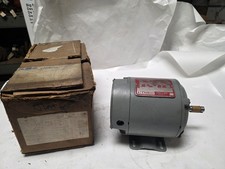 Delco P/N 2J7724 Z, 3ph 1165 RPM 1/4 hp 56 Motor New Old Stock Made in USA