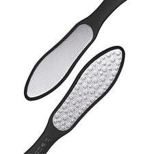 BEZOX Foot File 1 PCS , Double Sided Scraper 1 Count Pack of 1 , Black
