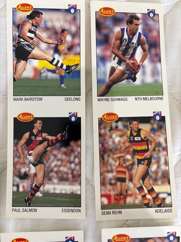 1994 AFL ALLENS DOUBLES BULK LOT CARDS - COMPLETE YOUR SET - image 3 of 4