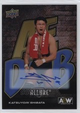 2024 Upper Deck Allure AEW AE Dub Auto Katsuyori Shibata #DUB-22 Auto 09q5