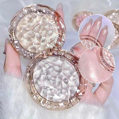 High gloss powder gloss glitter highlight contour palette natural gloss contour