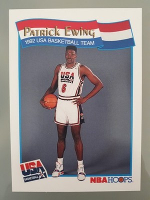 1992 McDonald's NBA Hoops Superstar Set Patrick Ewing #53 USA Dream Team
