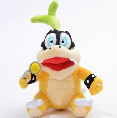 Super Mario Bros 8'' Iggy Koopa Stuffed Animal Plush Toy Doll Figure