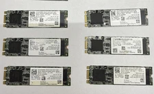 Lot of 6 – 180GB SATA M.2 SSD Drives (Mixed Brands) – Used