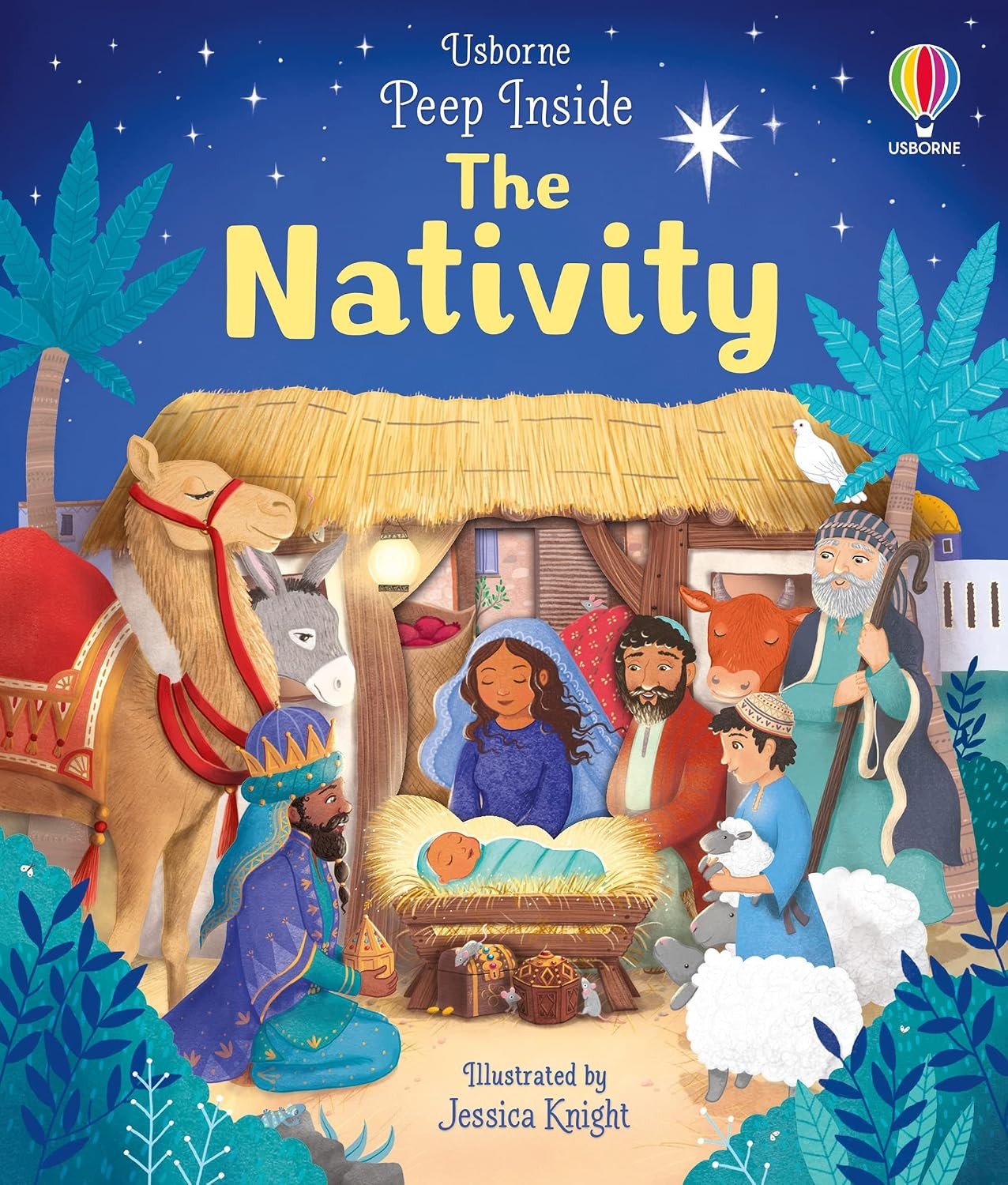 Peep Inside The Nativity Anna Milbourne Usborne Christmas Childrens Book - Image 10