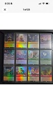 Disney Lorcana Fabled Complete Epic, Foil  Non Foil Set Sleeved Vault X Binder