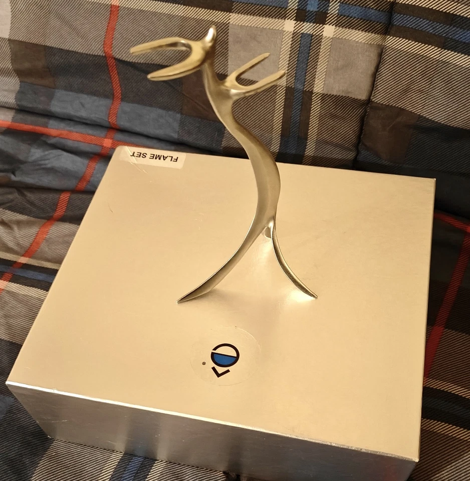 NIB! eShave “Menage a Trois” Shaving Flame Set- Limited Edition Handmade Set - Image 4 of 4