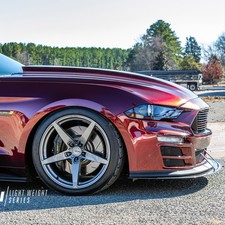 20 Velgen Classic5 Gunmetal Concave Wheels Rims Fits Ford Mustang S197