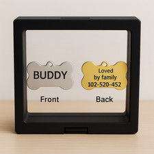 Stainless Steel, Pet ID Tags. Dog Tags. Pet Tags Personalized