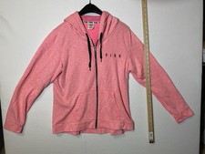 Pink Victoria s Secret Zip Up Hoodie