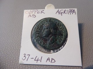 AGRIPPA COBRE AS 37 41 AD