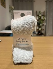 2 Pairs Cosy Socks - UK 4-8 - Primark