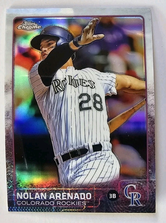 2015 Topps Chrome #66 Nolan Arenado Refractor