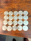 1964P-Kennedy Half-90% Silver-Uncirculated-Roll of 20-Choice Lot